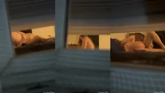 Neighbor Voyeur Part 1 Peeping Through Window at Sexy Couple