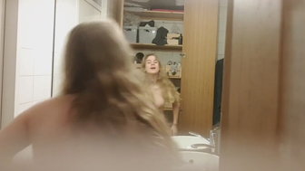18 Yo Caught On Hidden Cam Before Shower